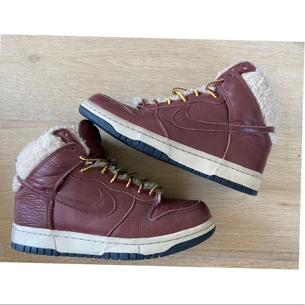 Nike 6.0 Dunk High Oxen Brown Sherpa 7.5